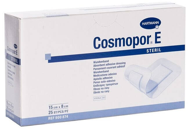 Hartmann Cosmopor E Steril 8cmx15cm 25τμχ