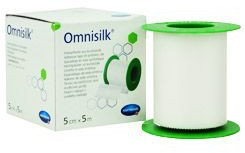 Hartmann Omnisilk Adhesive Tape of Synthetic Silk 5cmx5 1τμχ