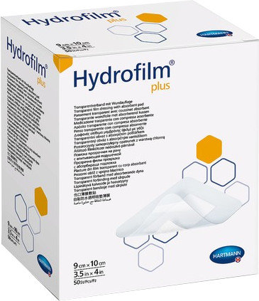 Hartmann Hydrofilm Plus Adhesive Film Dressing 9x10cm 50τμχ