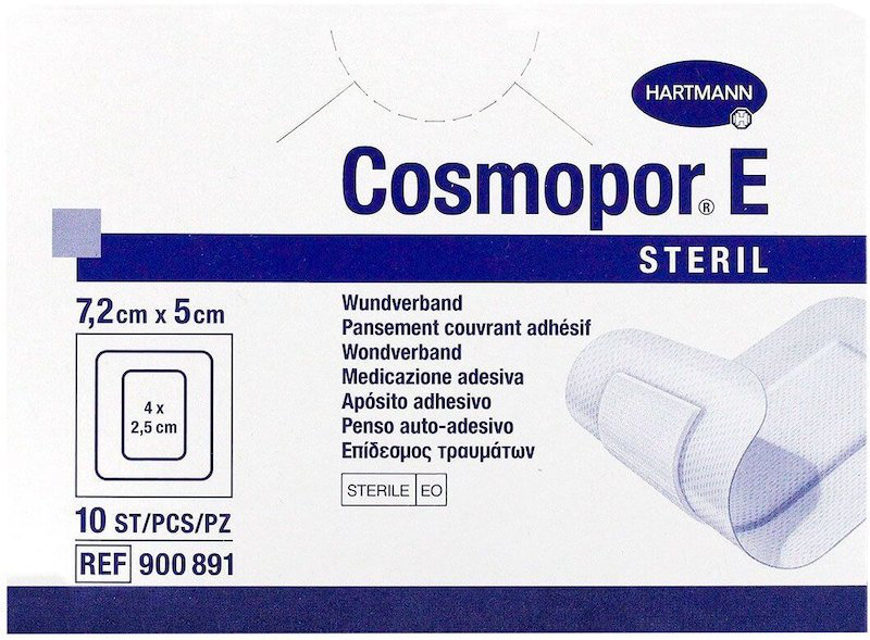 Hartmann Cosmopor E Steril 5cmx7.2cm 10τμχ