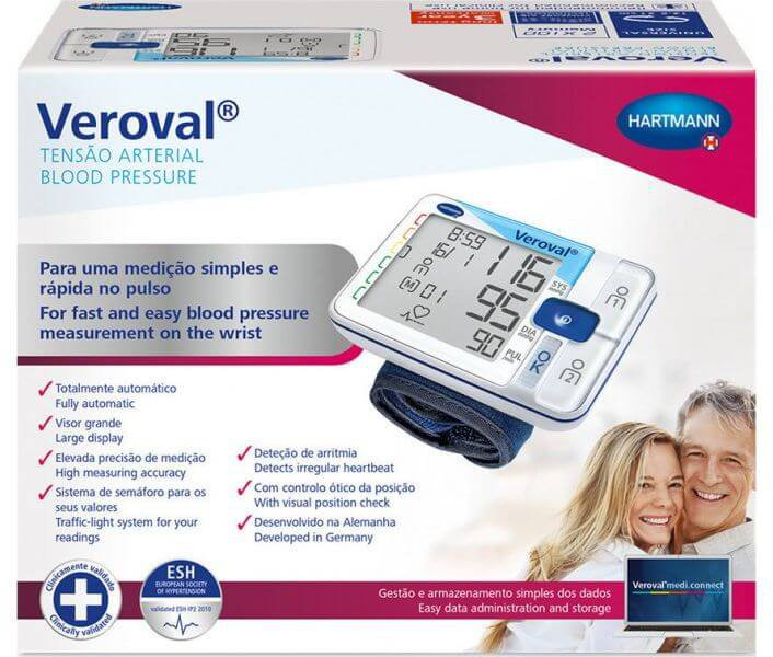 Hartmann Veroval Wrist Blood Pressure Monitor 1τμχ
