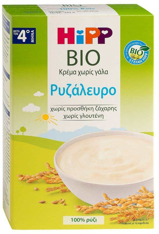 Hipp Getreidebrei Reis 4m+ 200gr