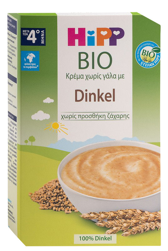 Hipp Bio Dinkel 4m+ Κρέμα Βρεφική με Αλεύρι Άλυρας 200gr
