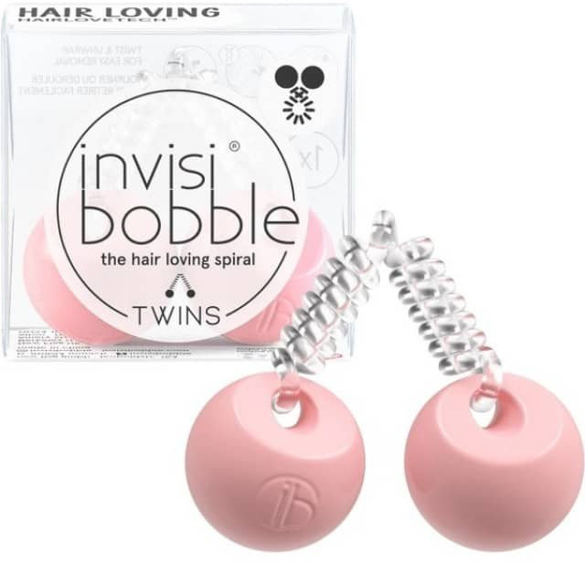 Invisibobble Original Twins Ballerina Hair Tie Pink 1τμχ