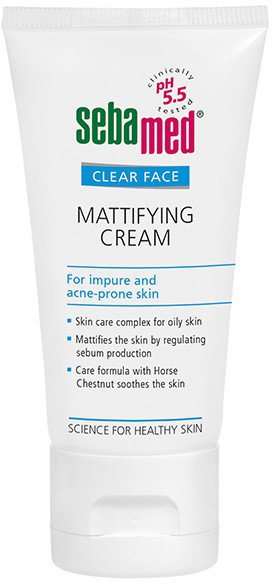 Sebamed Clear Face Mattifying Cream for Oily Skin 50ml