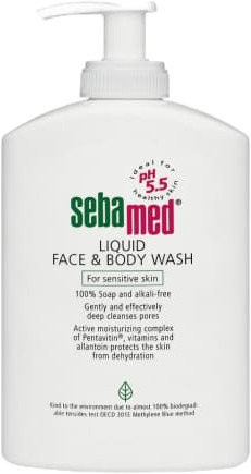 Sebamed Liquid Face & Body Wash Pump 300ml