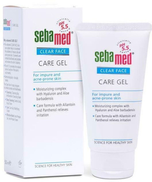Sebamed Clear Face Care Gel for Impure & AcneProne Skin 50ml