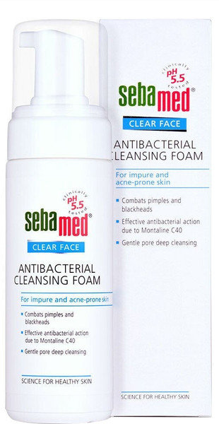 Sebamed Clear Antibacterial Face Cleansing Foam 150ml
