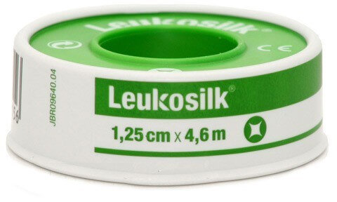 Leukosilk 1.25cmx4.6m Επιδεσμική Ταινία 1τμχ