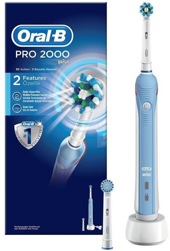 Oral-B Pro 2 2000 Toothbrush 1τμχ