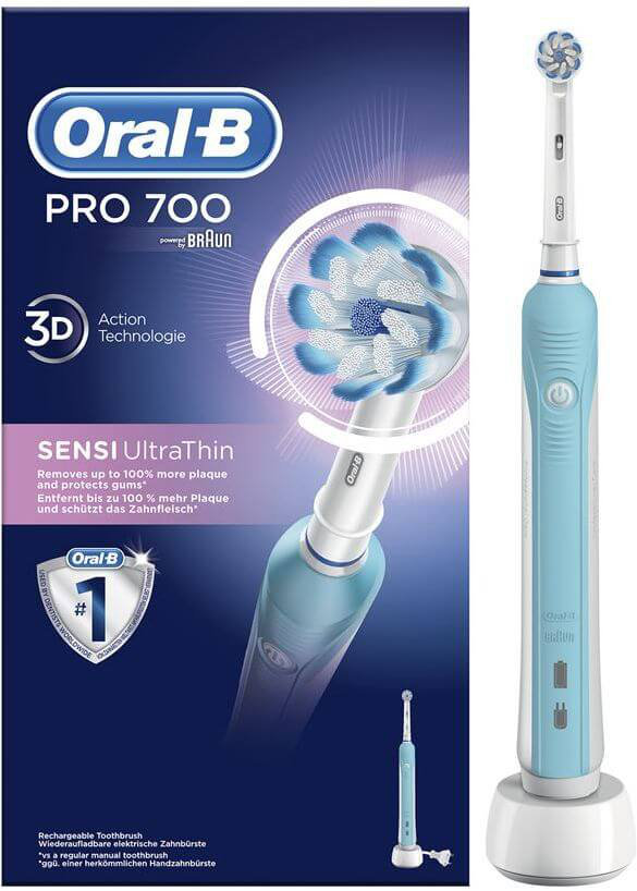 Oral B Pro 700 3D Sensi UltraThin Toothbrush 1τμχ
