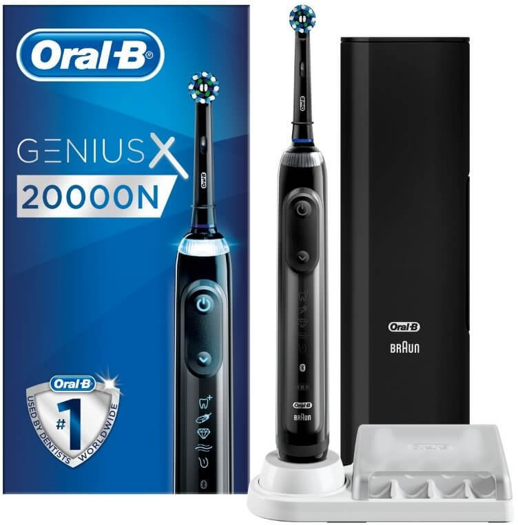 Oral B Genius X 20000n Black Toothbrush 1τμχ