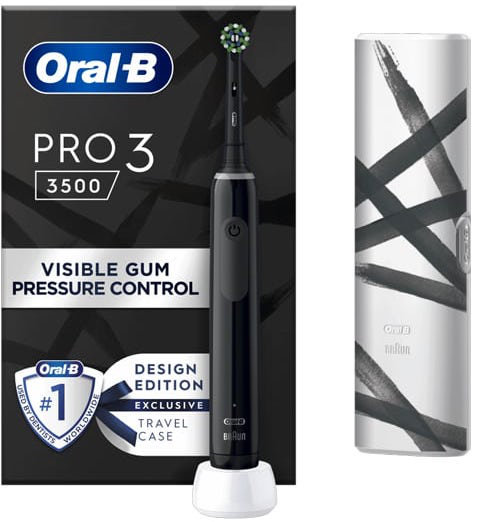 Oral-B Pro 3 3500 Black Edition & Travel Case