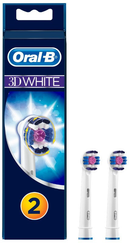 Oral B 3D White Pro Bright Toothbrush Heads 2τμχ
