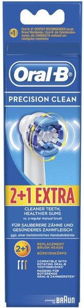 Oral B 2+1 Precision Clean Replacement Brush Heads 3τμχ