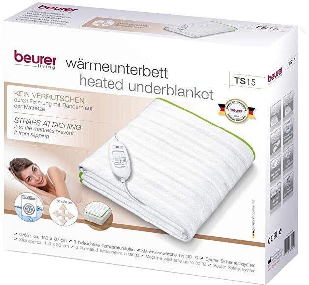 Beurer Heated Underblanket TS15 80x150cm 1τμχ