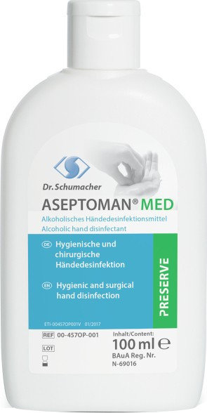 Dr Schumacher Aseptoman Med Hand Disinfectant 100ml