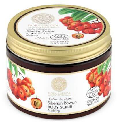Natura Siberica Siberian Rowan Body Scrub Modeling 500ml