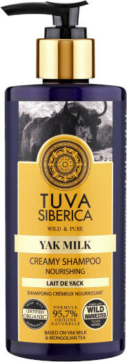  Natura Siberica Tuva Wild & Pure Yak Milk  Shampoo 300ml