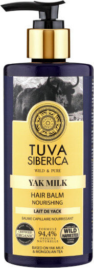  Natura Siberica Tuva Wild & Pure Yak Milk Hair Balm 300ml