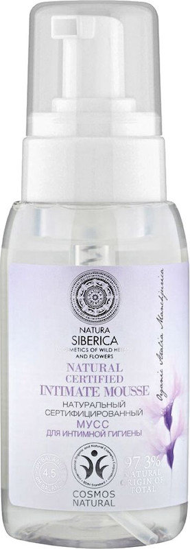 Natura Siberica Natural Certified Intimate Mousse 250ml