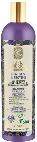 Natura Siberica Kerd Rose & Proteins Shampoo 400ml