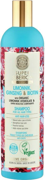  Natura Siberica Limonnik Gingeng Biotin Shampoo 400ml