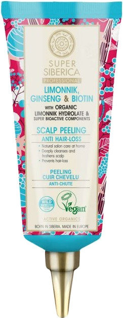 Natura Siberica Limonnik Ginseng & Biotin ScalpPeeling 100ml