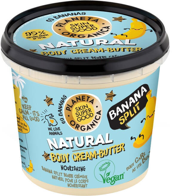 Natura Siberica Planeta BananaSplit Natural BodyButter 360ml