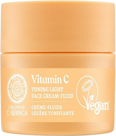 Natura Siberica Vitamin C Toning Light Face Cream Fluid 50ml