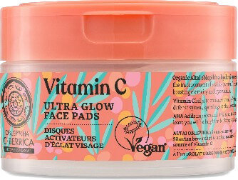 Natura Siberica C-Berrica Vit.C Ultra Glow Face Pads 20τμχ