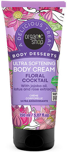 Organic Shop Body Desserts Body Cream Floral Cocktail 150ml