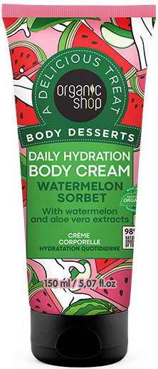 Organic Shop Body Desserts Body Cream Watermelon Sorbet 150m