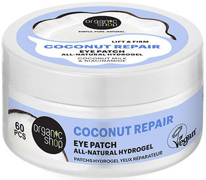 O.S Coconut Repair Lift+Firm Natural Hydrogel Eye Patch 60τχ