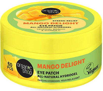 O.S Mango Delight Stress Relief Natural Eye Patches 60τμχ