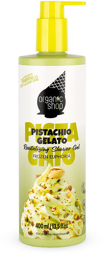 Organic Shop Ice Cream Pistachio Gelato 400ml