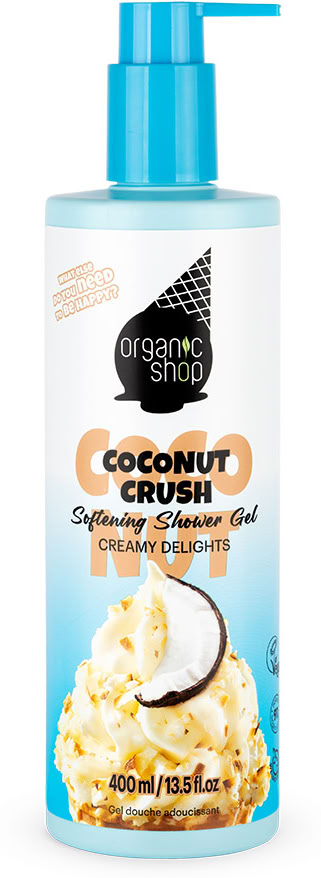 Organic Shop Ice Cream Coconut Crush 400ml