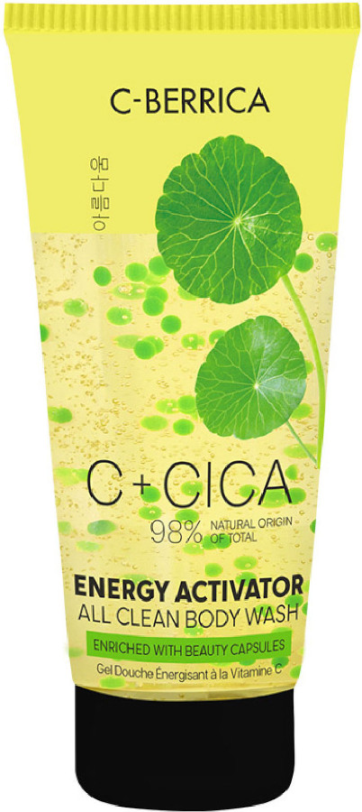 C+ Cica C-Berrica Energy Activator All Clean Body Wash 200ml