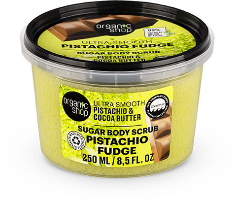 Organic Shop Sugar Body Scrub Pistachio Fudge 250ml