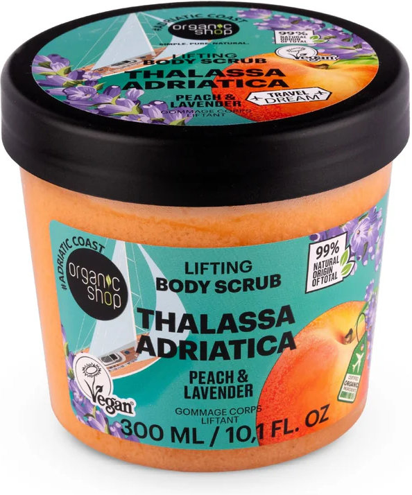 Organic Shop Thalassa Adriatica Peach & Lavender 300ml