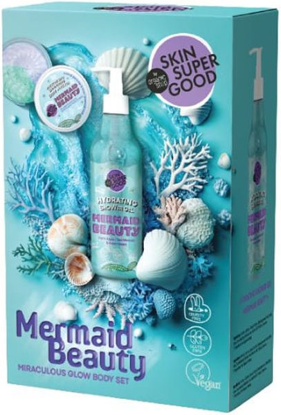 Organic Shop Skin Super Good, Σετ Σώματος, Mermaid Beauty
