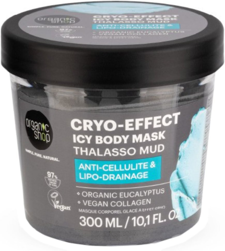 Organic Shop Thalasso Mud Cryo-Effect Icy Body Mask 300ml