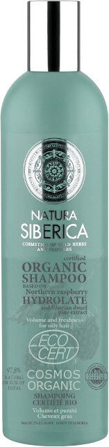 Natura Siberica Shampoo Northen Raspberry Hydrolate 400ml