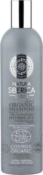 Natura Siberica Hydrolate Organic Shampoo 400ml
