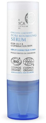 Natura Siberica Pore Minimising Serum Oily Combination 15ml