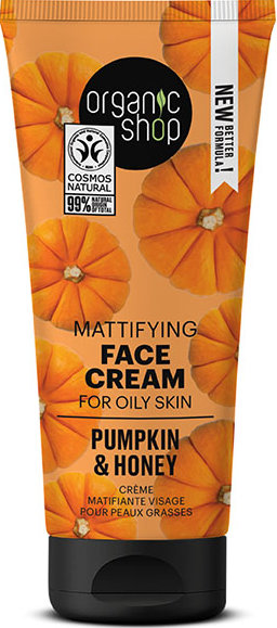 Organic Shop Mattifying Skin Pumpkin Honey Oily Skin 50ml