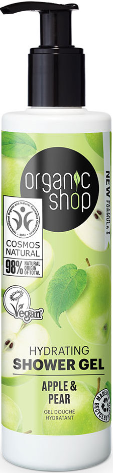 Organic Shop Hydrating Shower Gel Apple & Pear 280ml
