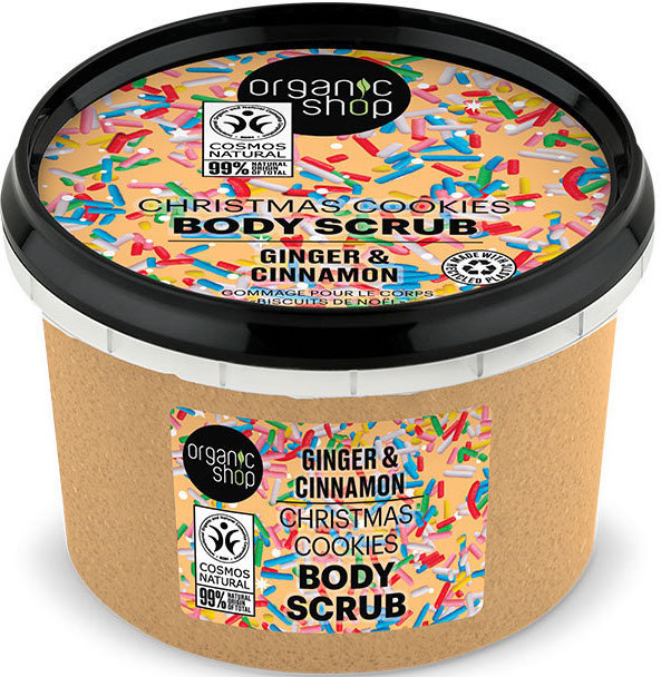 OS Christmas Cookies Body Scrub Ginger & Cinnamon 250ml