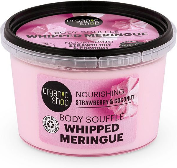 O.S Strawberry & Coconut Whipped Meringue Body Souffle 250ml