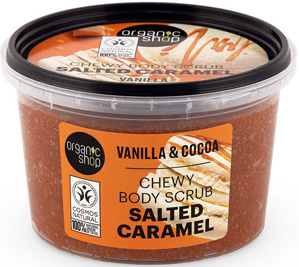 O.S.Salted Caramel Chewy Body Scrub Vanilla & Cocoa 250ml
